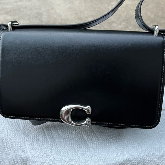 Coach BANDIT NWOT Elevated Luxe Leather Handbag smoke-free environment - Picture 2 of 12